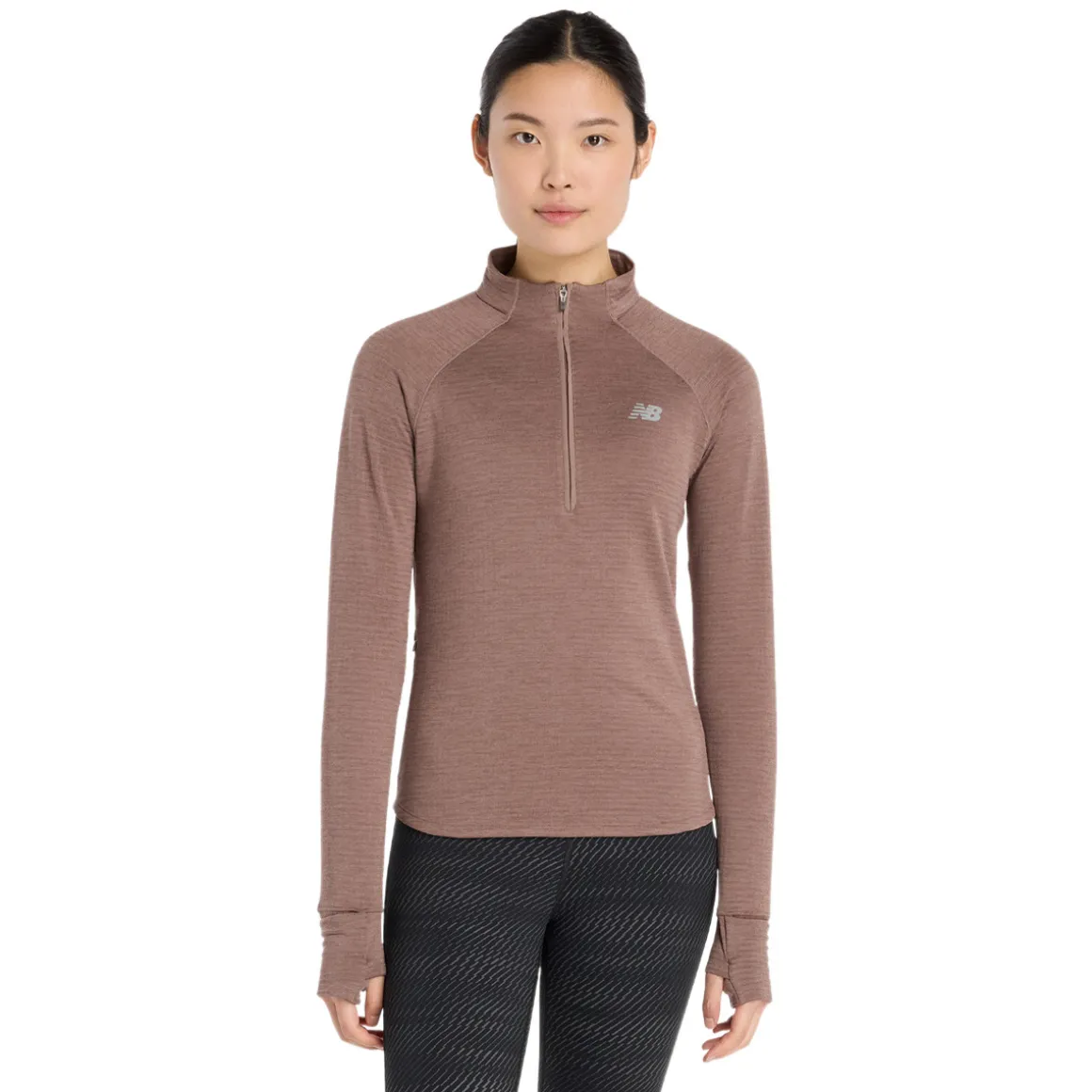Athletics Heat Grid - Women's Half-Zip Sweater