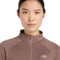 Athletics Heat Grid - Women's Half-Zip Sweater