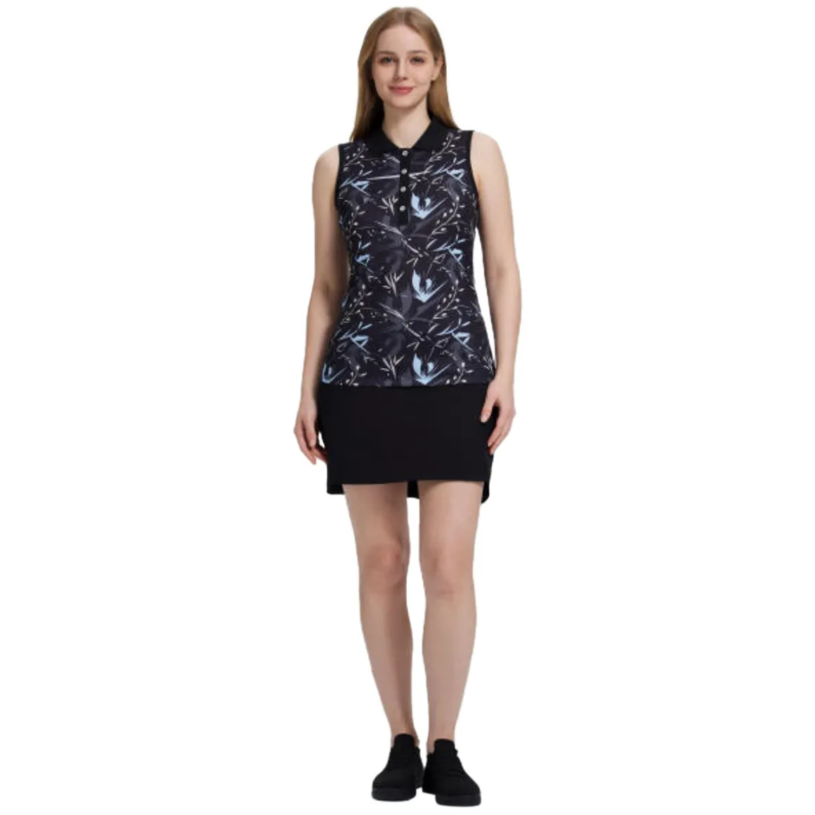 Auutinen - Polo sans manches pour femme
