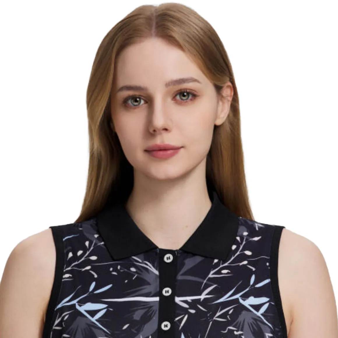 Auutinen - Polo sans manches pour femme