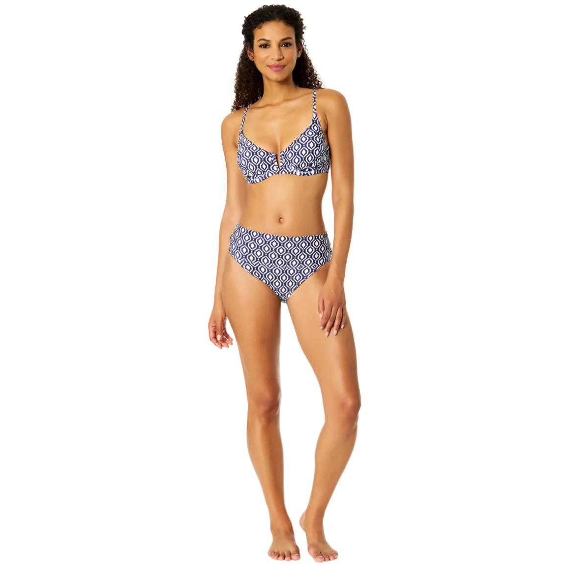 Azzura Geo - Women's Swimsuit Top