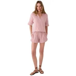Bella - Women's Short-Sleeved Blouse