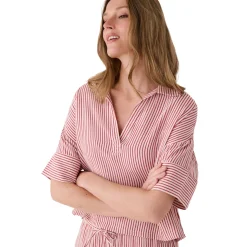 Bella - Women's Short-Sleeved Blouse