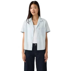Bennie Camp - Women's Short-Sleeved Blouse