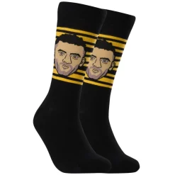 Biz Nasty Spittin Chiclets - Adult Caricature Crew Socks