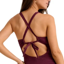 Black Cherry - Women's One-Piece Swimsuit