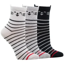 Cats (Pack of 3 Pairs) - Women's Socks
