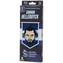Connor Hellebuyck Winnipeg Jets NHL - Adult Caricature Crew Socks