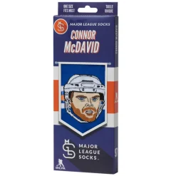 Connor McDavid Edmonton Oilers NHL - Adult Caricature Crew Socks