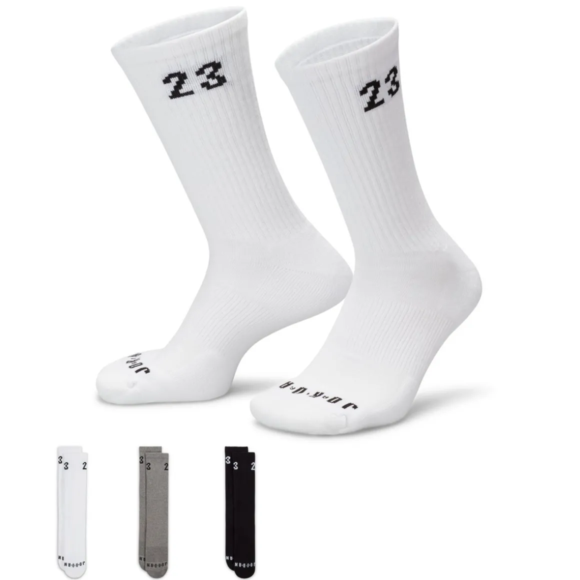 Essentials (Pack of 3 pairs) - Adult Crew Socks