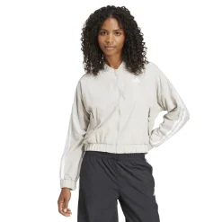 Essentials 3-Stripes Bomber - Women's Full-Zip Jacket