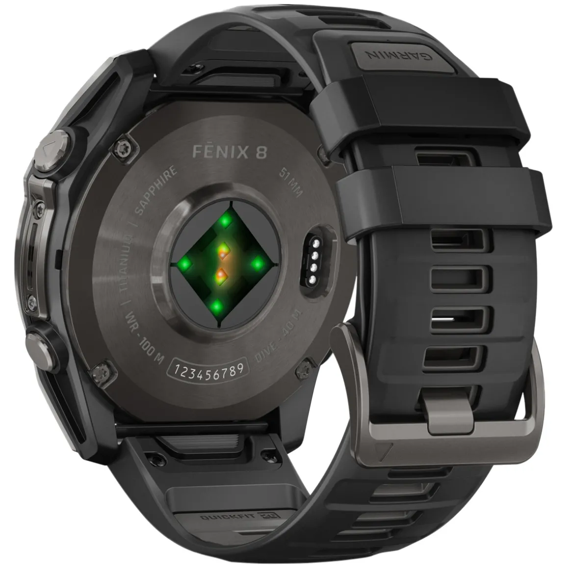 Fenix 8 Sapphire Amoled Edition 51 mm - Smartwatch with GPS