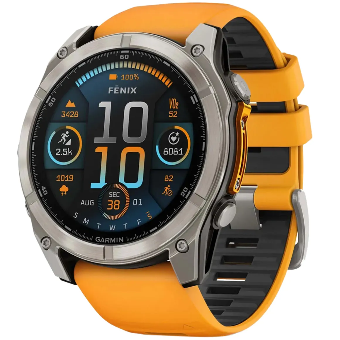 Fenix 8 Sapphire Amoled Edition 51 mm - Smartwatch with GPS