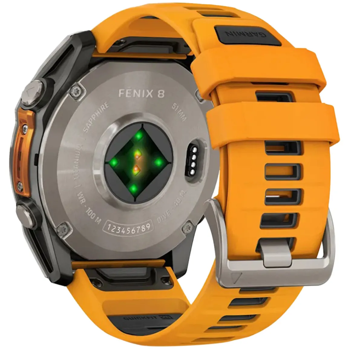 Fenix 8 Sapphire Amoled Edition 51 mm - Smartwatch with GPS