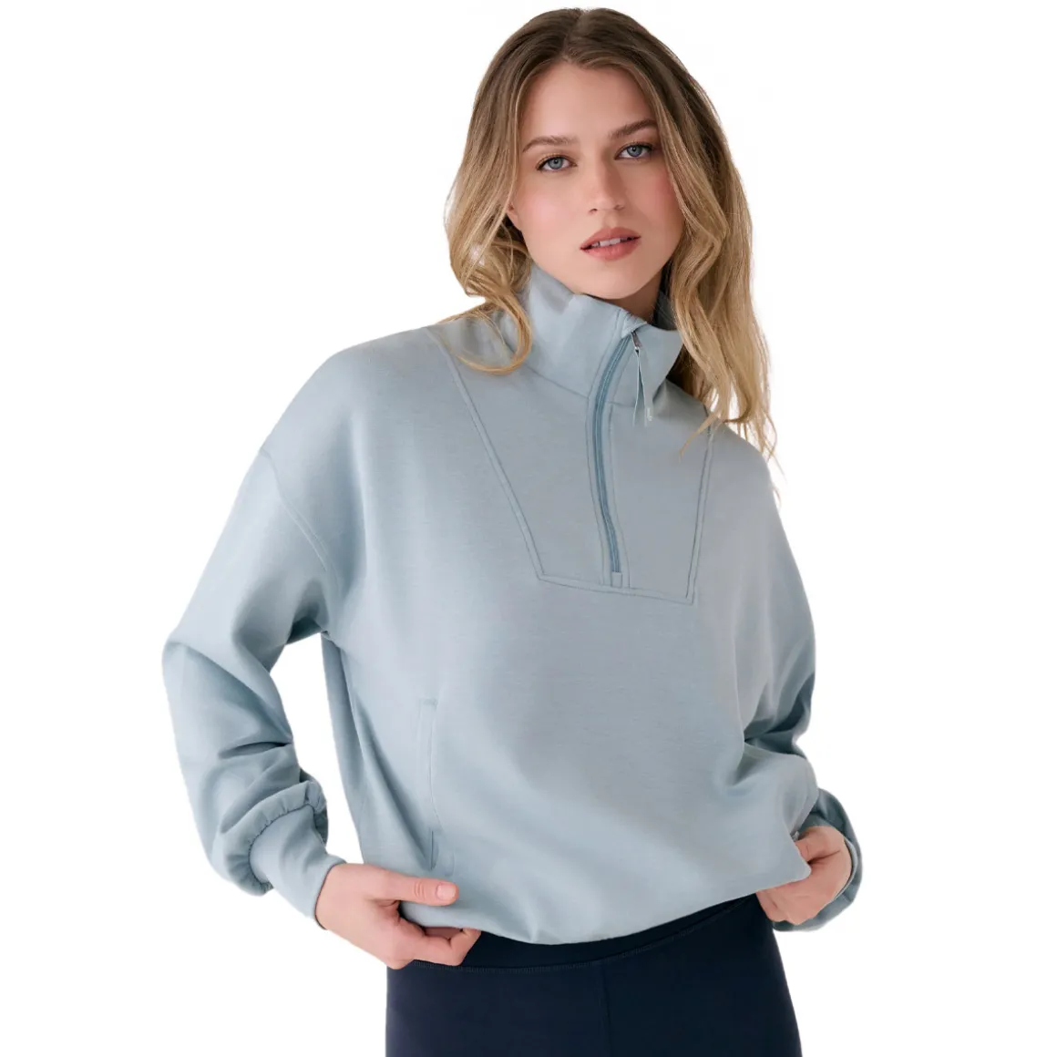 Flow - Women's Quarter-Zip Sweater