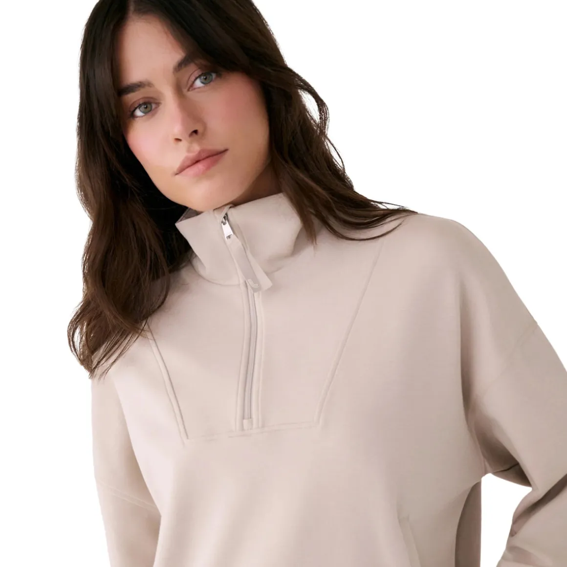 Flow - Women's Quarter-Zip Sweater