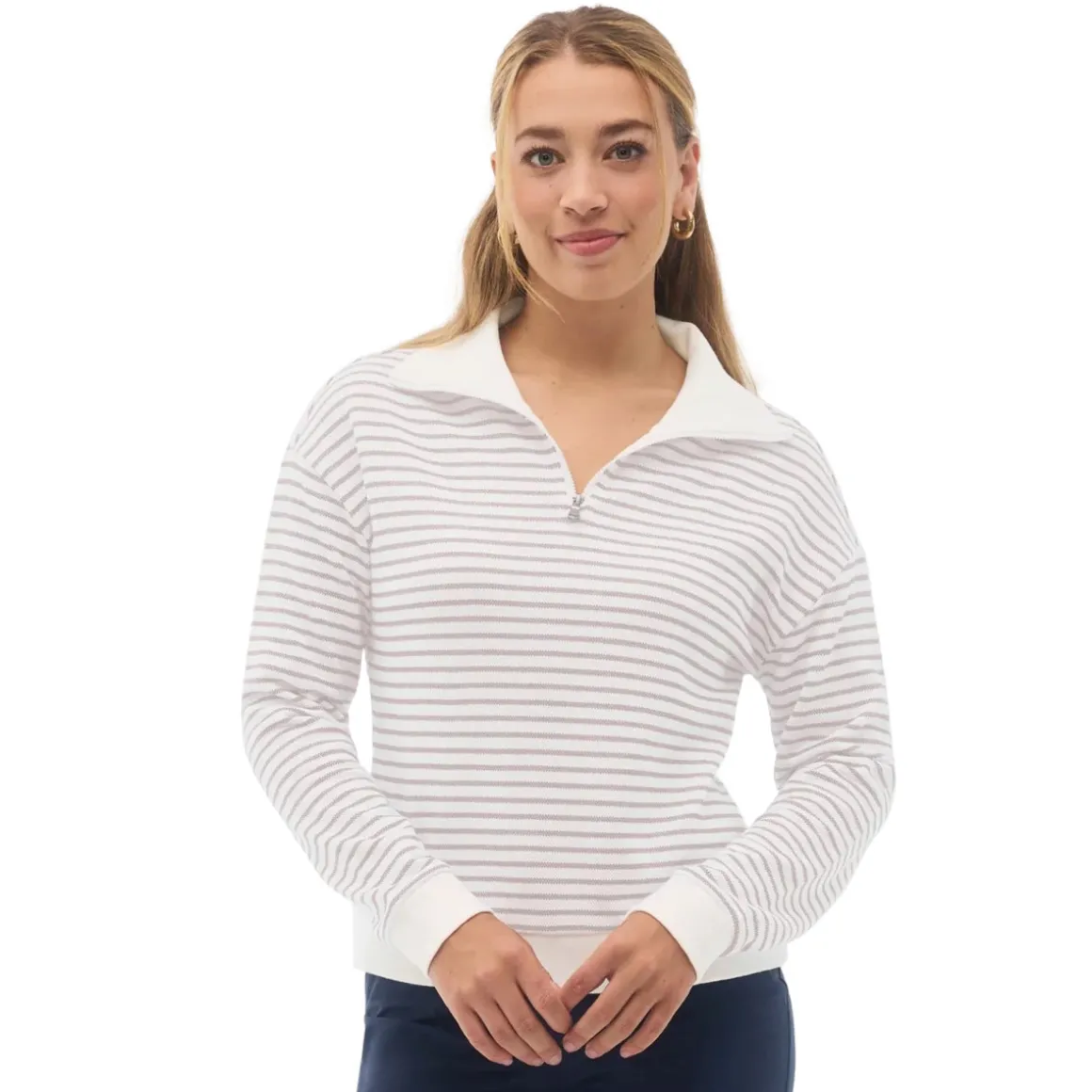 Hampton - Women's Half-Zip Sweater