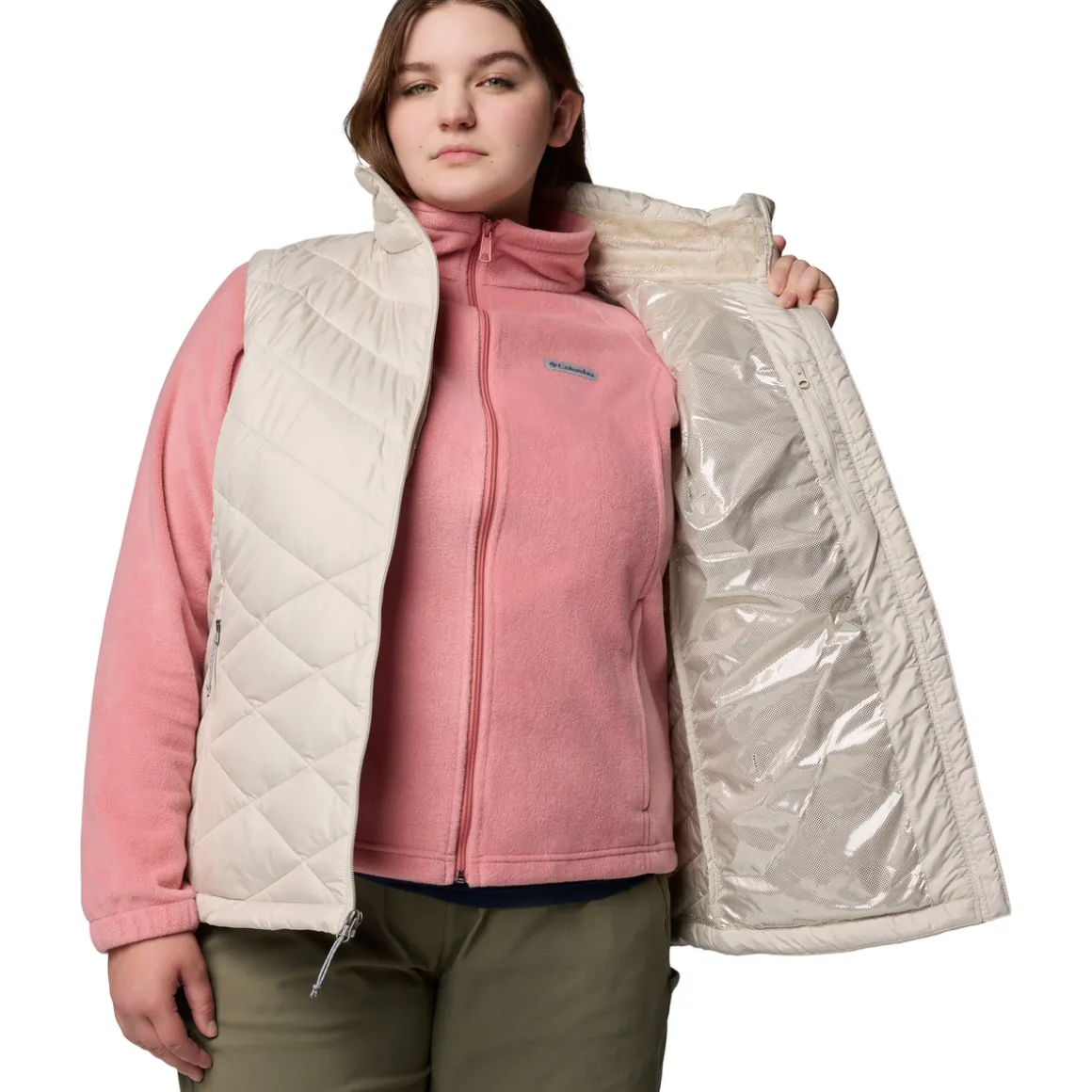 Heavenly II (Plus Size) - Women's Insulated Sleeveless Vest