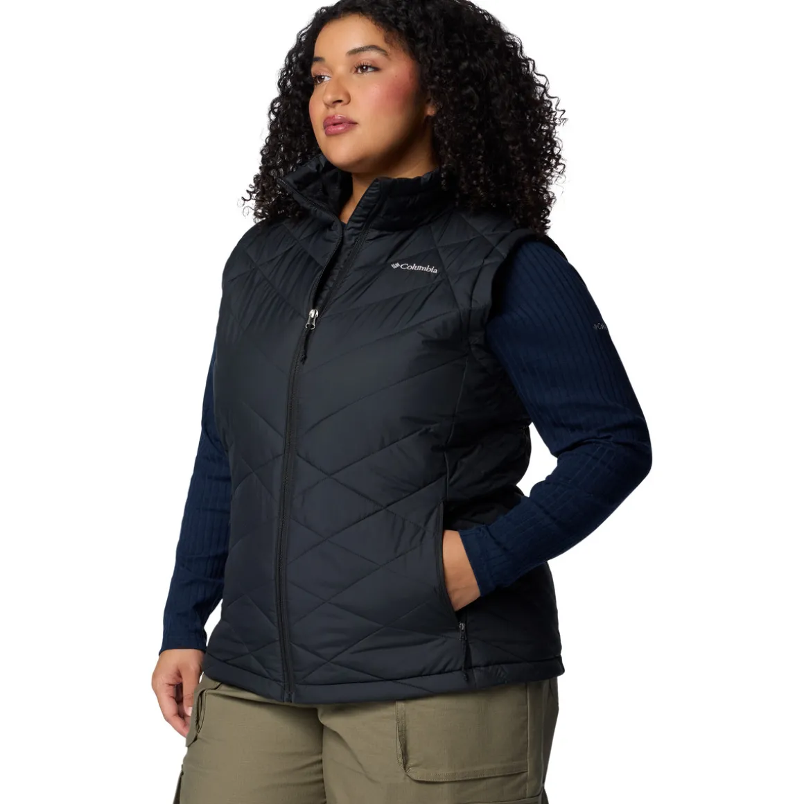 Heavenly II (Plus Size) - Women's Insulated Sleeveless Vest