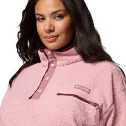 Helvetia II Cropped - Women's Half-Snap Sweater