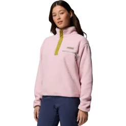 Helvetia II Cropped - Women's Half-Snap Sweater