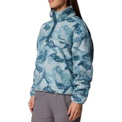 Helvetia II Cropped - Women's Half-Snap Sweater
