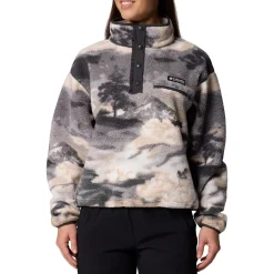 Helvetia II Cropped - Women's Half-Snap Sweater