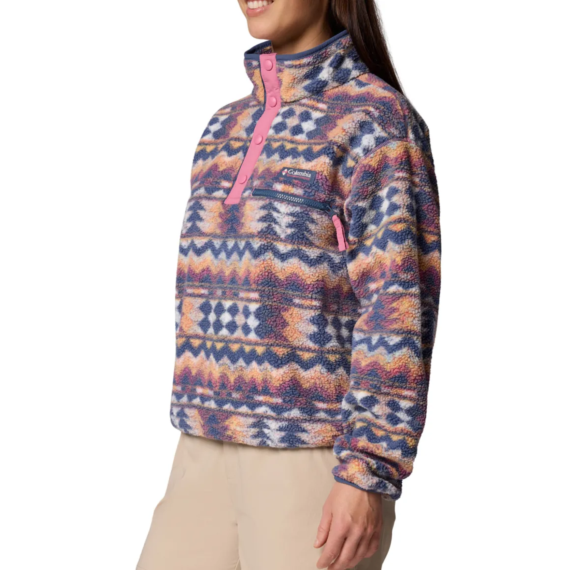 Helvetia II Cropped - Women's Half-Snap Sweater