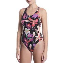 Hot House Floral - Women's One-Piece Training Swimsuit