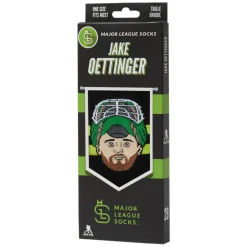 Jake Oettinger Dallas Stars NHL - Adult Caricature Crew Socks
