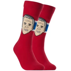 Marty St-Louis Montreal Canadiens NHL Bench Boss Edition - Adult Caricature Crew Socks