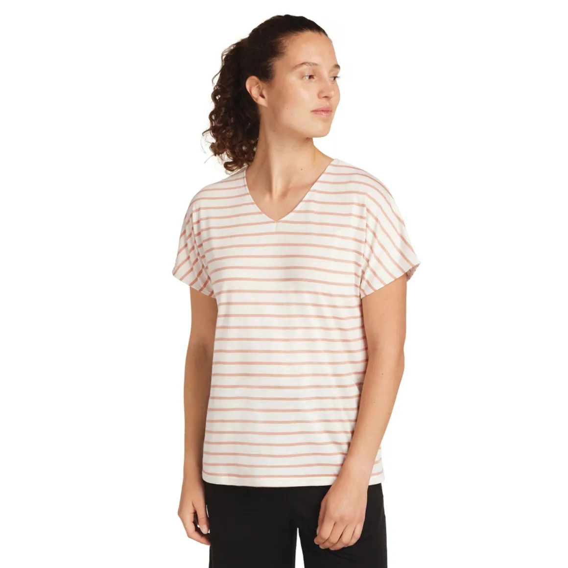 Merino Drayden Reversible Stripe - Women's T-Shirt