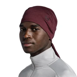 Merino Lightweight Solid Garnet - Adult Neck Warmer