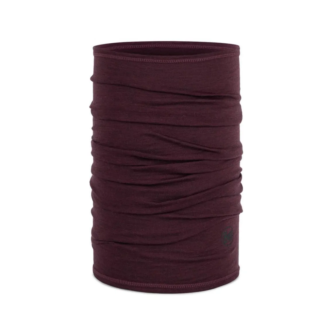 Merino Lightweight Solid Garnet - Adult Neck Warmer