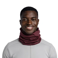 Merino Lightweight Solid Garnet - Adult Neck Warmer