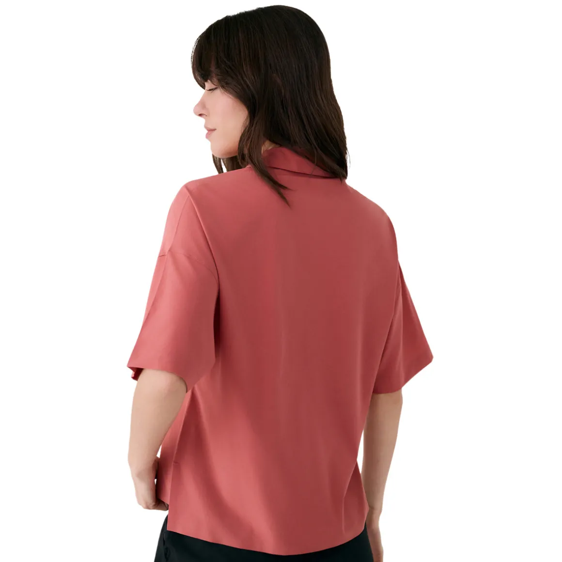 Olivie - Women's Short-Sleeved Blouse