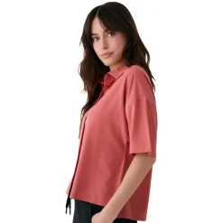 Olivie - Women's Short-Sleeved Blouse