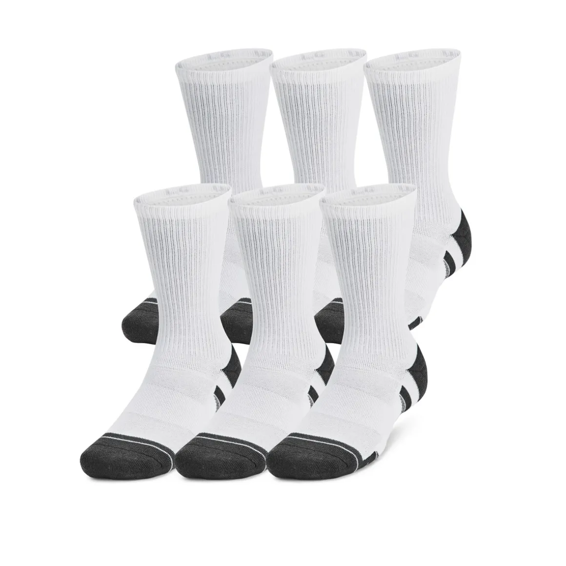 Perf Tech (Pack of 6 pairs) - Adult Crew Socks