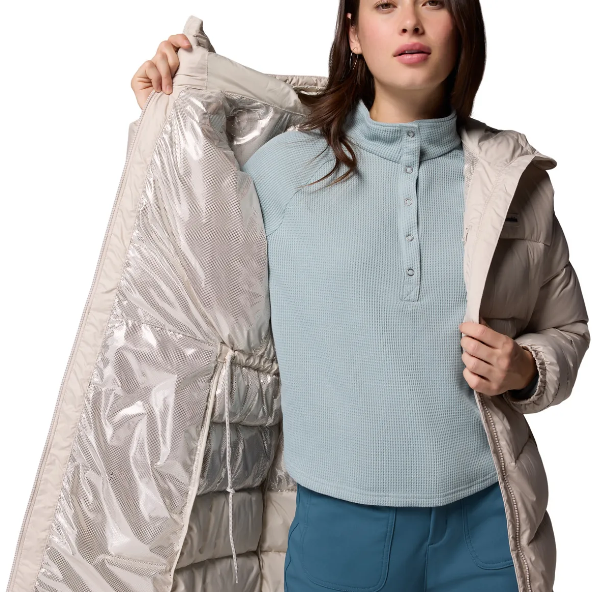 Pike Lake III Long - Women's Hooded Insulated Jacket
