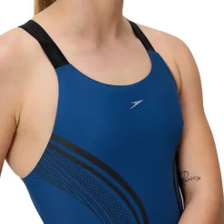 Printed Performance Back - Women's One-Piece Training Swimsuit