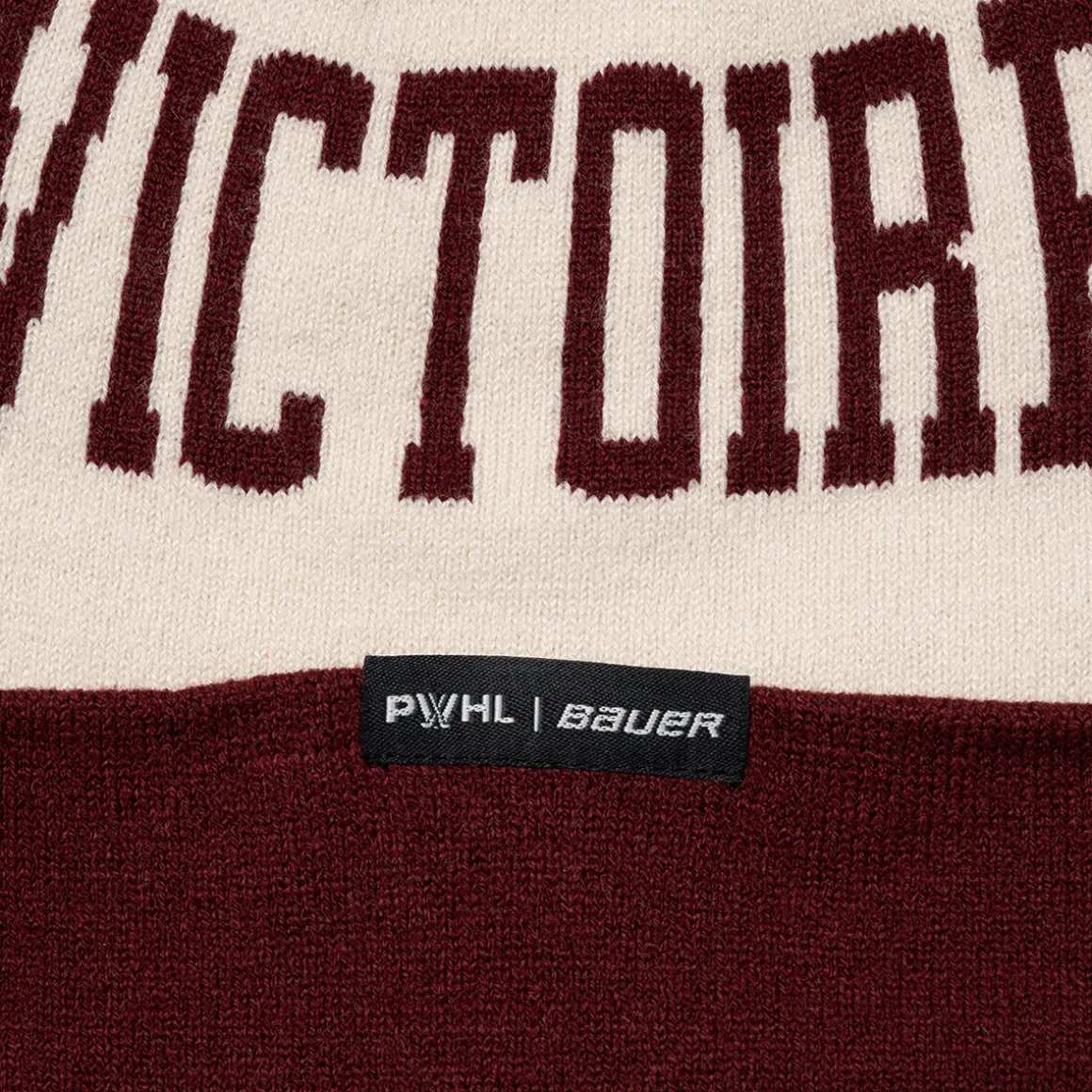 PWHL Patch - Montreal Victoire - Adult Cuffed Tuque