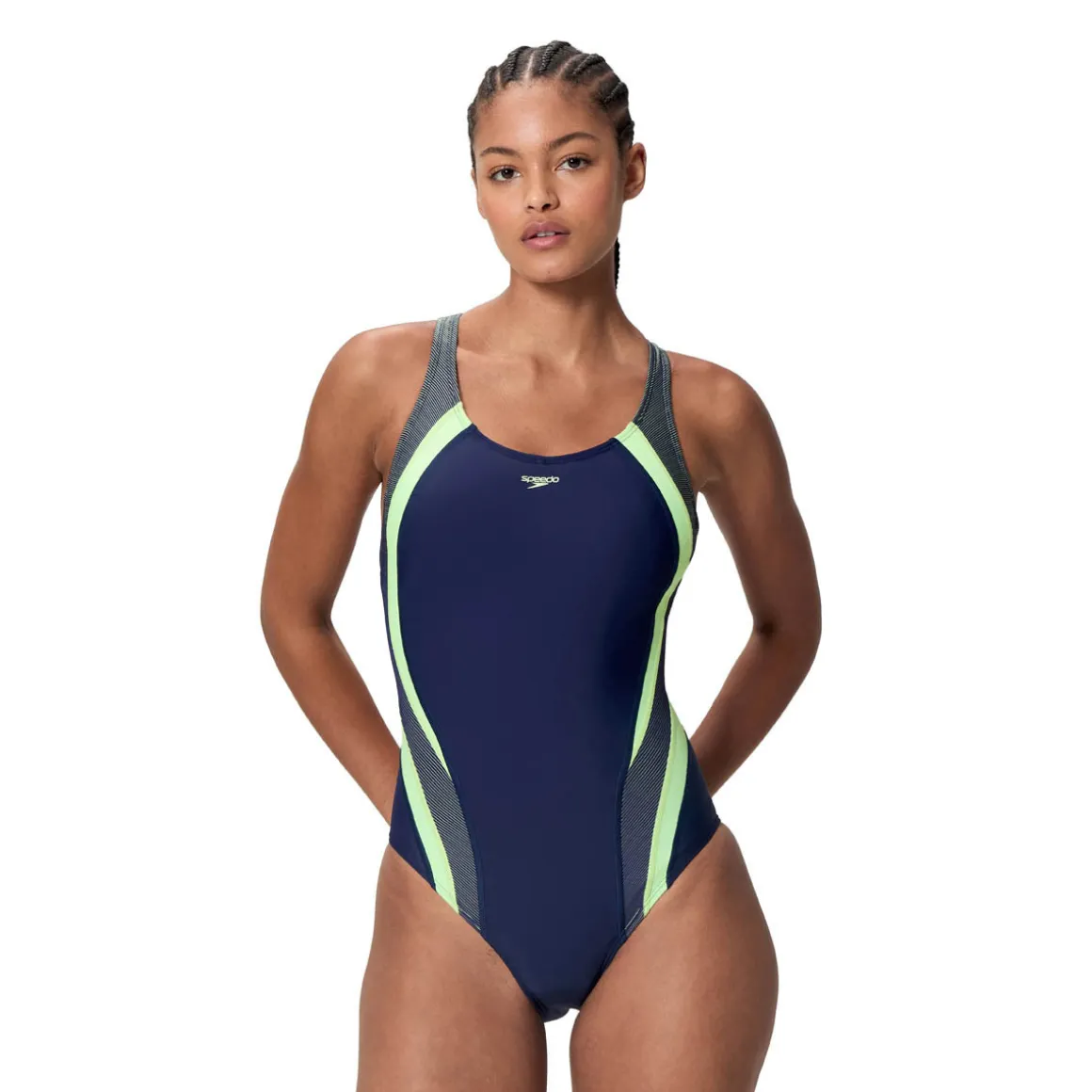 Quantum Rib - Women's Aquafitness One-Piece Swimsuit