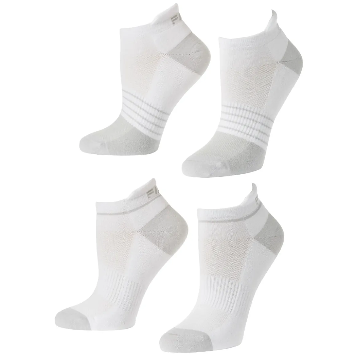 Rise No Show (Pack of 6 pairs) - Women's Ankle Socks