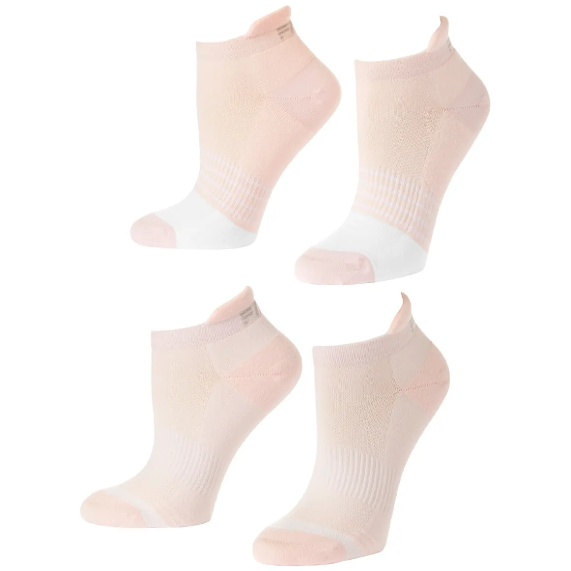 Rise No Show (Pack of 6 pairs) - Women's Ankle Socks
