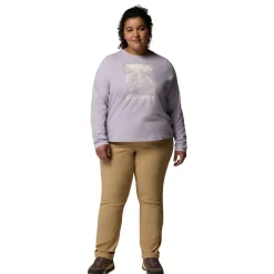 Rolling Bend (Plus Size) - Women's Long-Sleeved Shirt