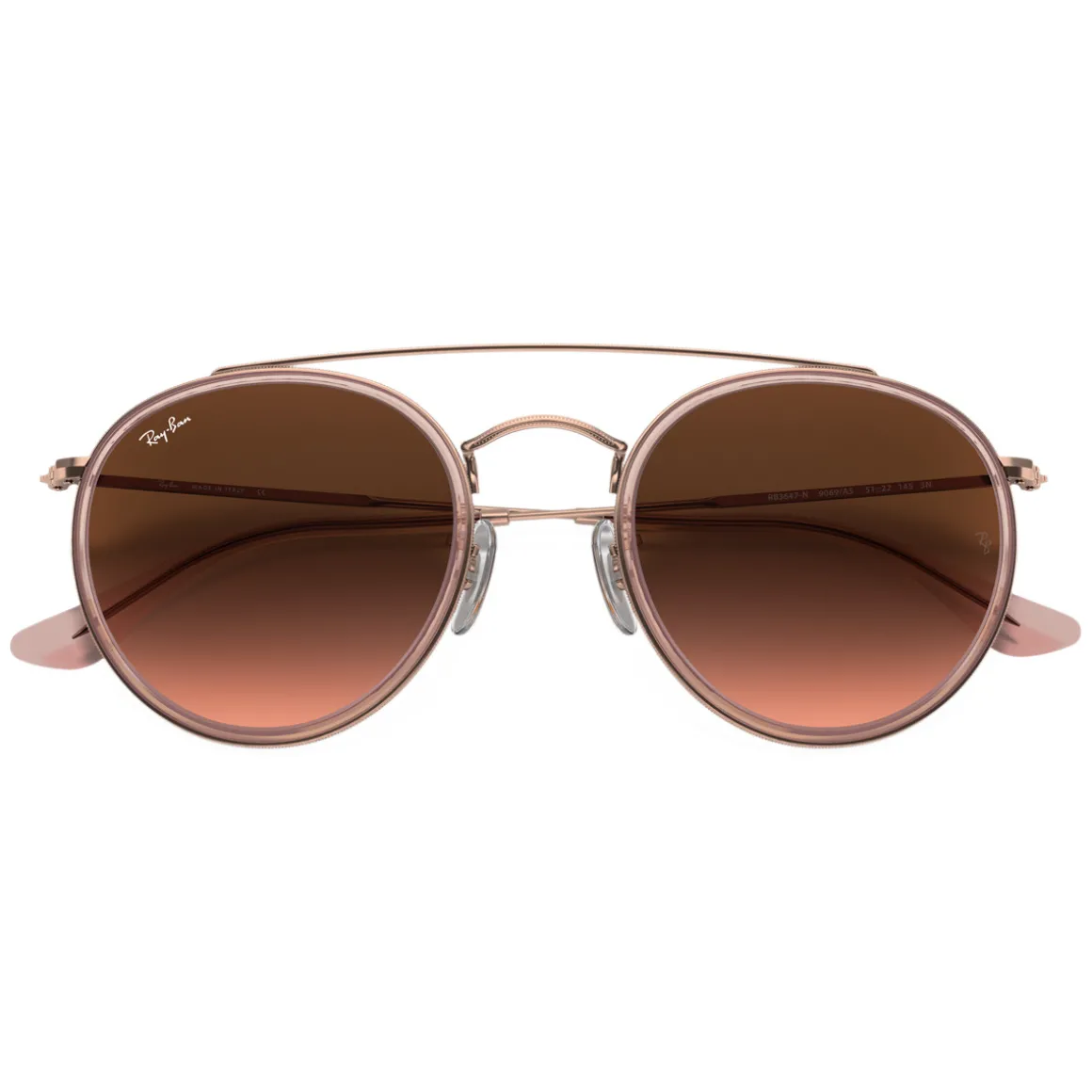 Round Double Bridge - Adult Sunglasses
