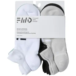 Run No Show (Pack of 6 pairs) - Women's Ankle Socks