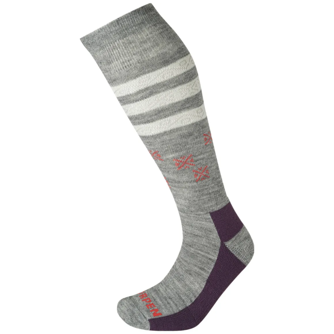 Ski Mid Eco (Pack of 2 Pairs) - Women's Cushioned Ski Socks