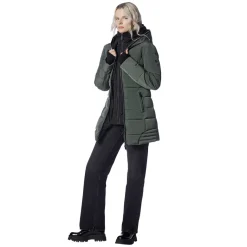 Sky - Women's Hooded Winter Jacket