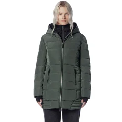 Sky - Women's Hooded Winter Jacket